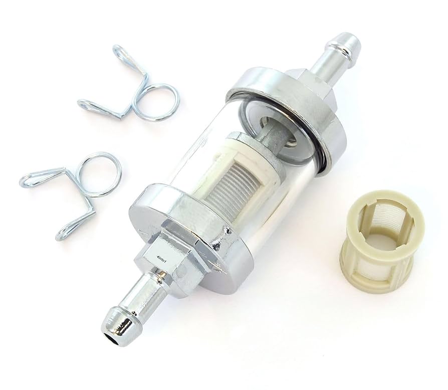 Amazon.com: Clear Glass Fuel Filter - 1/4